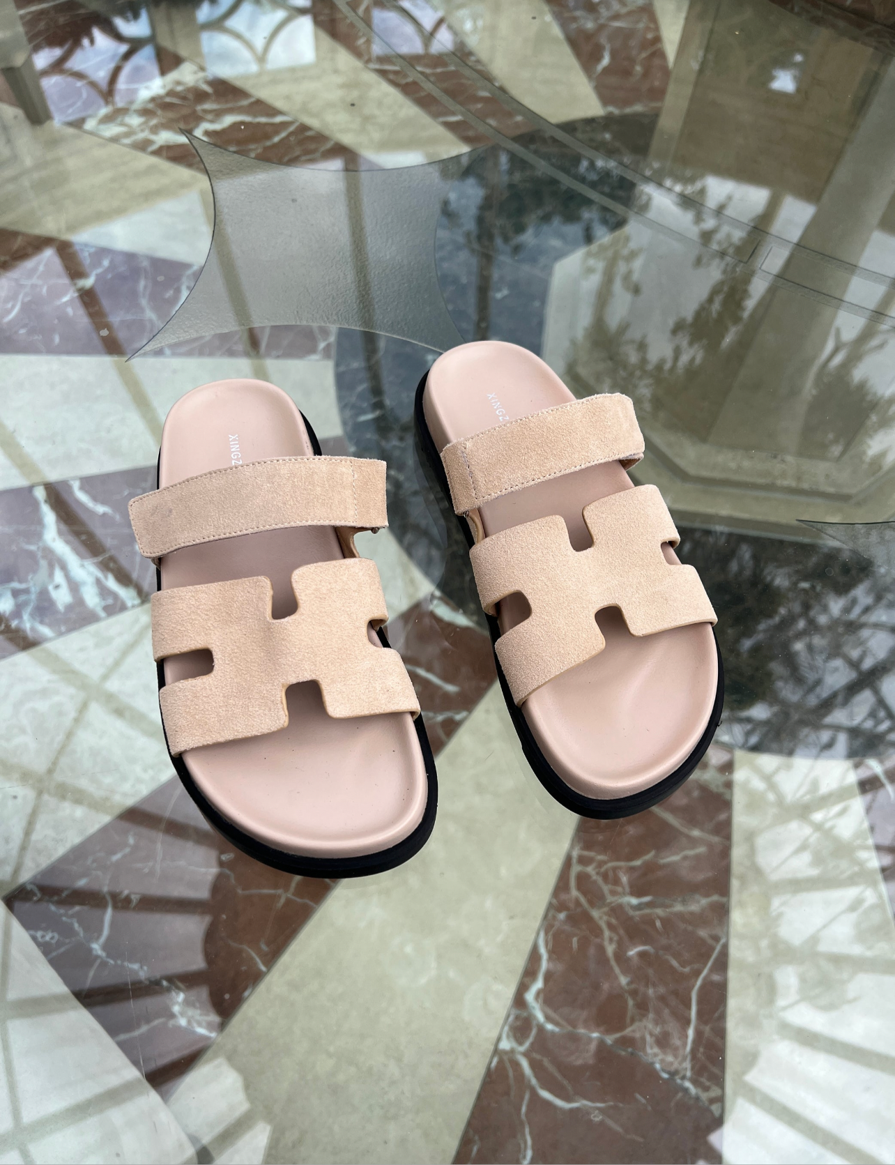 The Chunky Gladiator Sandal Nude