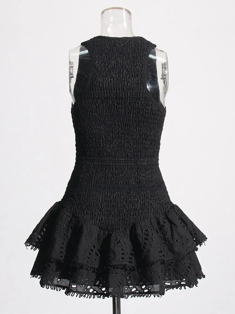 Cecile Broderie Dress