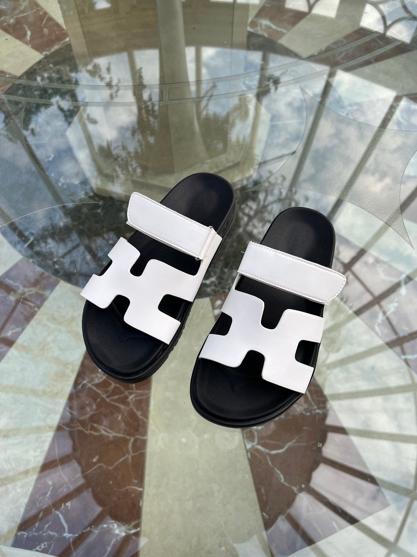 The Chunky Gladiator Sandal White