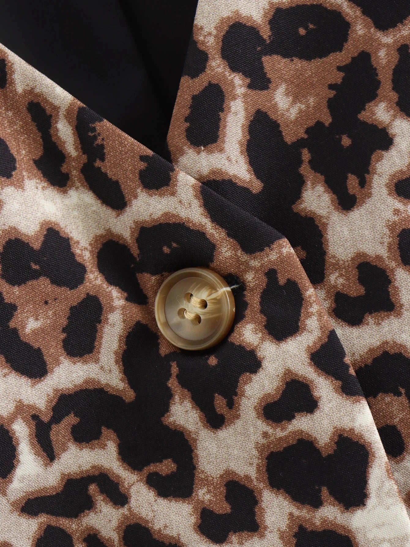 Leopard Waistcoat Vest