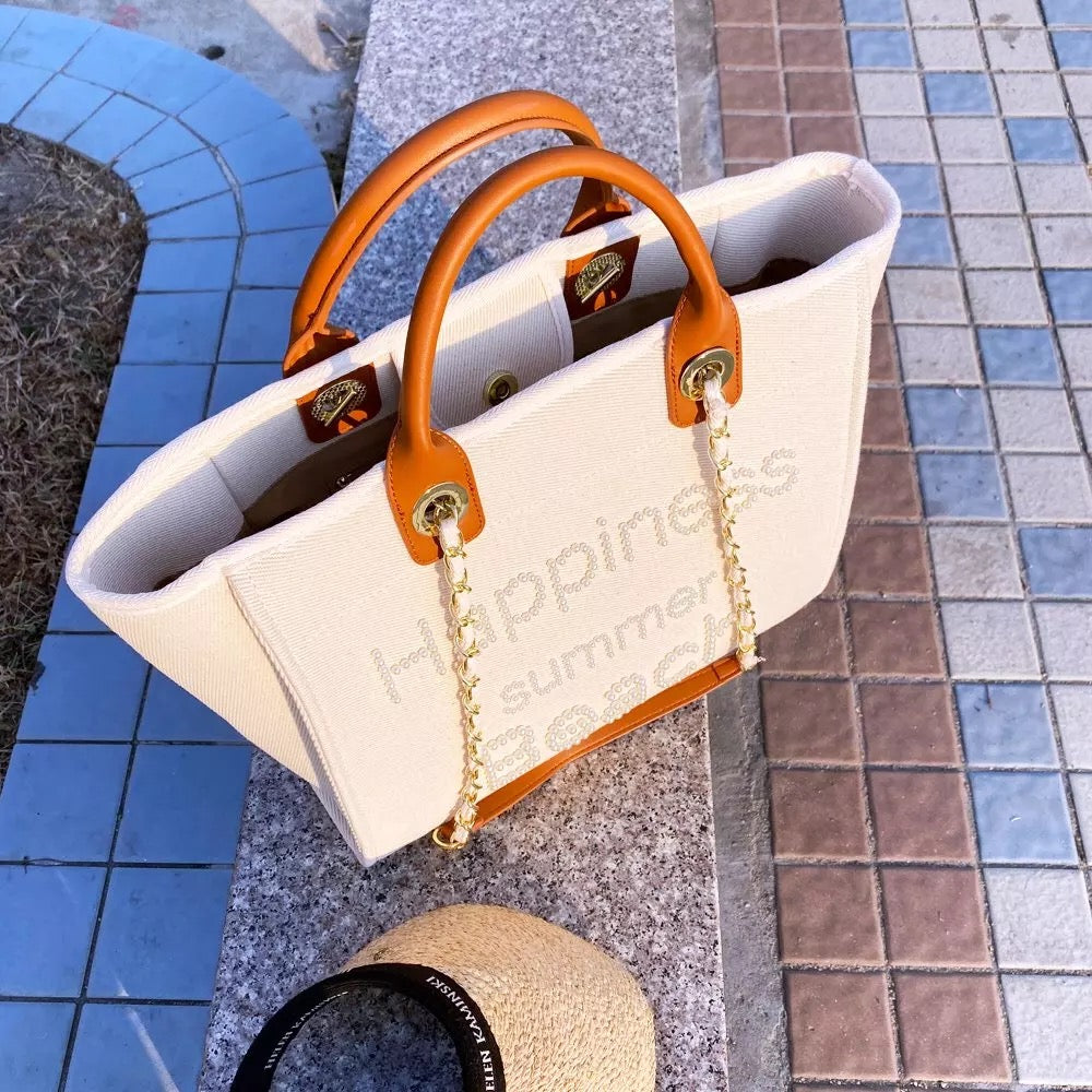 Pearl Two Piece Tote Bag