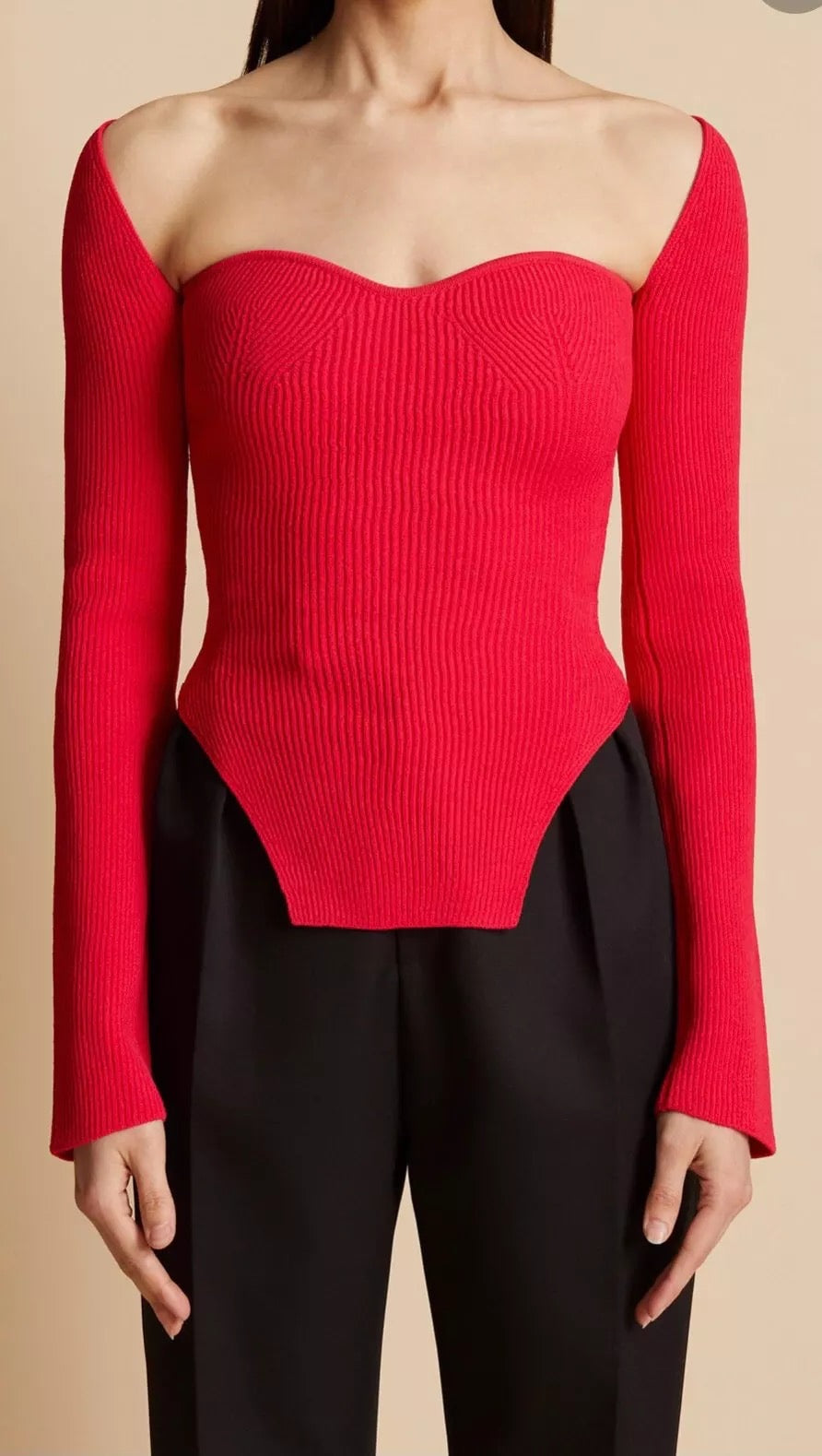 The Layla Knit Red