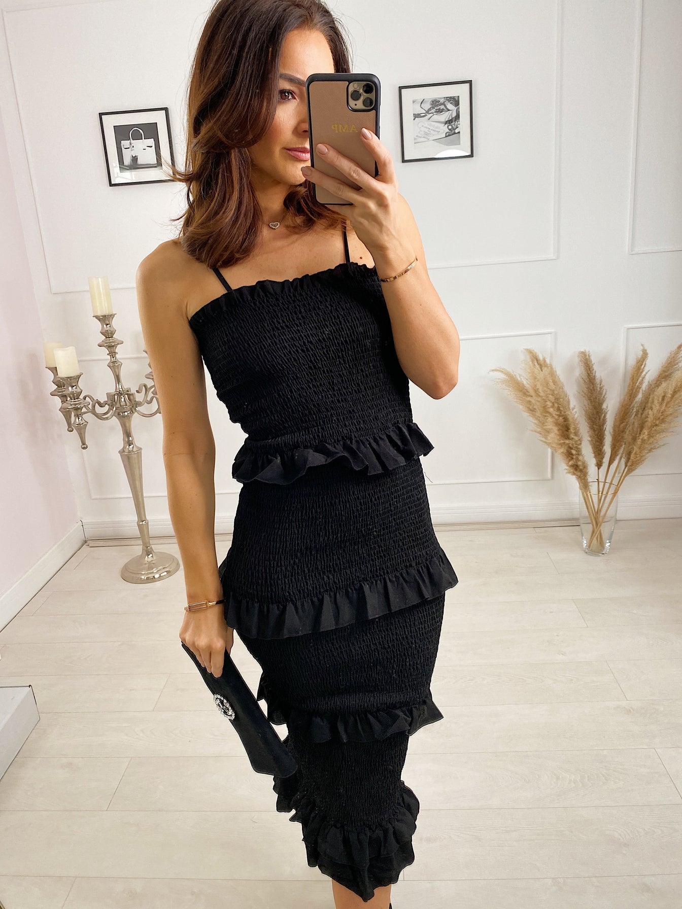 THE MYKONOS DRESS BLACK