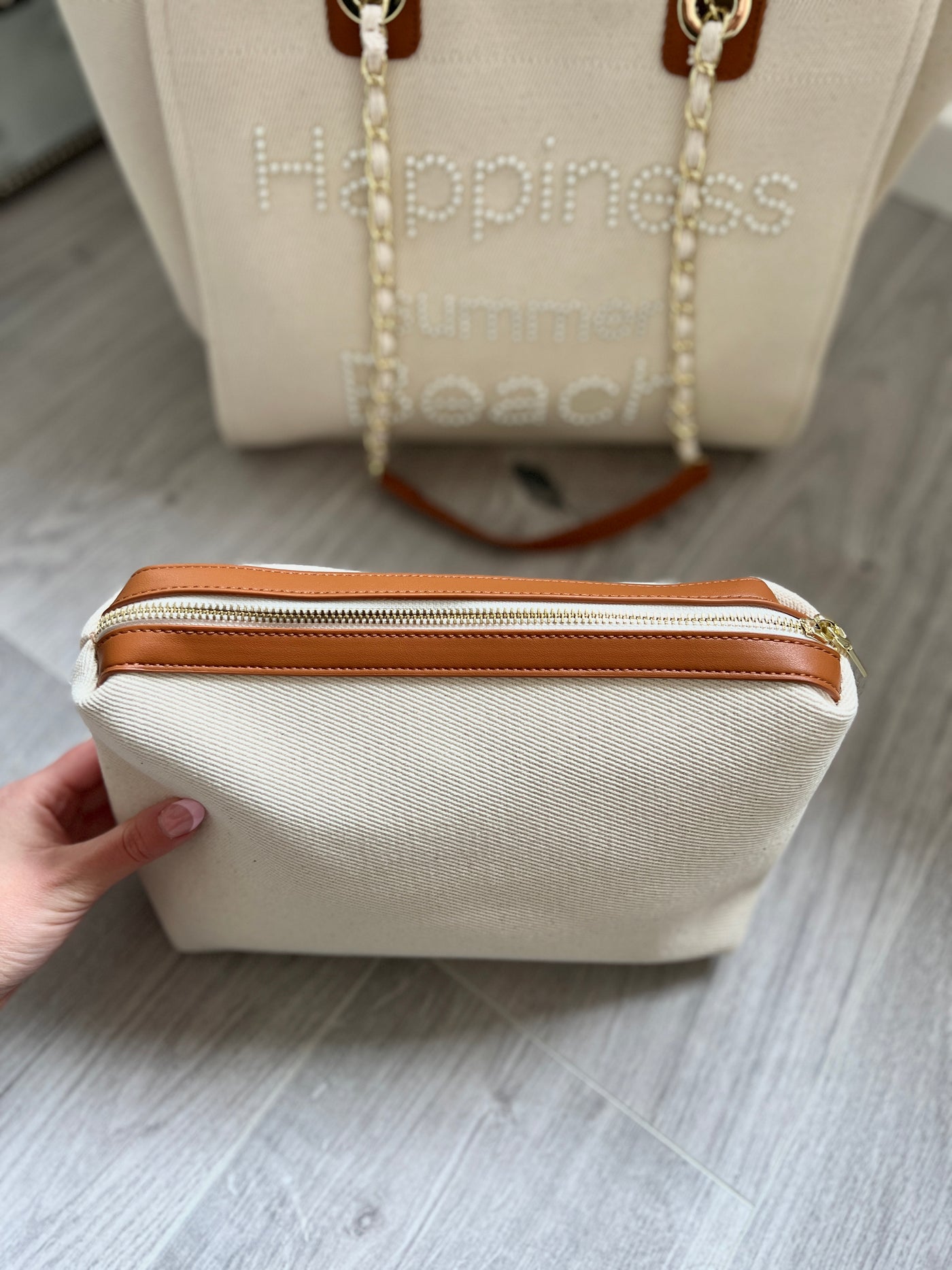 Pearl Two Piece Tote Bag